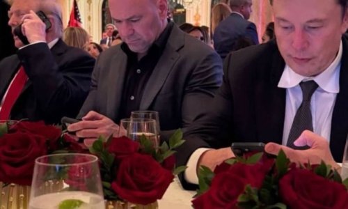 Trump u društvu Elona Muska i šefa UFC-a prati rezultate izbora