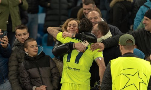 Pogledajte što je najbolji igrač utakmice Slovan - Dinamo napravio čim je dobio nagradu