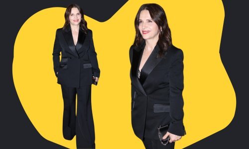 Crno odijelo uvijek je dobar odabir, a to je dokazala i 60-godišnja Francuskinja