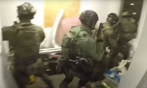 Pogledajte snimku policijske akcije: Upali u laboratorij za proizvodnju marihuane