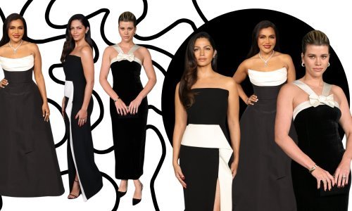 Kao da su se dogovorile: Na gala zabavi zablistale u crno-bijelim haljinama