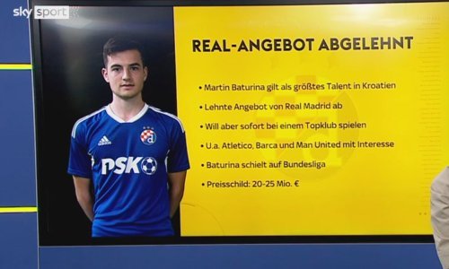 Sky Sport: Baturina je odbio Real i petogodišnji ugovor! Ovo je razlog takve odluke