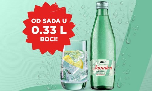 Više Jamnice u novoj, većoj boci - stiže u kafiće i restorane diljem Hrvatske