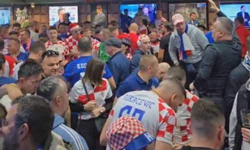 Sjajna atmosfera među hrvatskim navijačima; pogledajte video iz puba u Glasgowu
