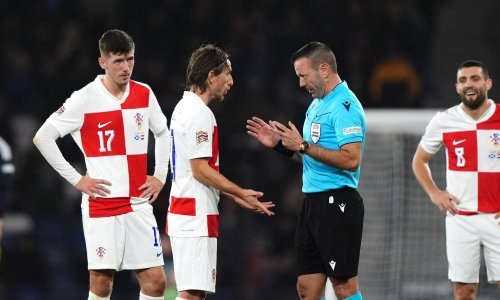 Sučić dobio crveni karton; Modrić, Dalić i Ladić poludjeli