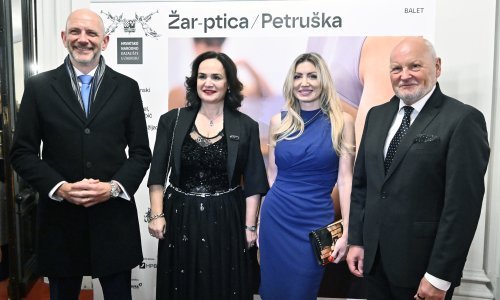 Premijeru baleta u HNK nisu propustili ni Blanka i Zlatko Mateša