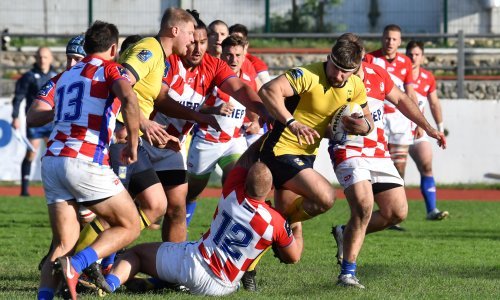 U ludoj su završnici hrvatski ragbijaši krenuli po preokret, ali nisu uspjeli