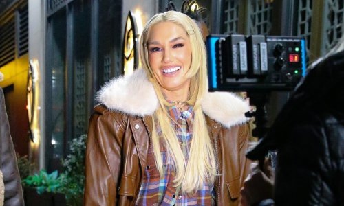 Nije moglo kraće: Gwen Stefani zadivila prolaznike u kožnoj jakni i minici