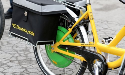Hrvatska pošta kupuje 600 električnih bicikala; zna se točno koja nijansa žute je potrebna