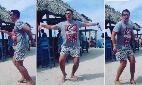 Plesni pokreti glumca Andrije Miloševića obaraju s nogu