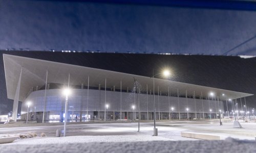 Snijeg zabijelio Opus Arenu uoči dolaska Hajduka. Evo kakvo se vrijeme očekuje