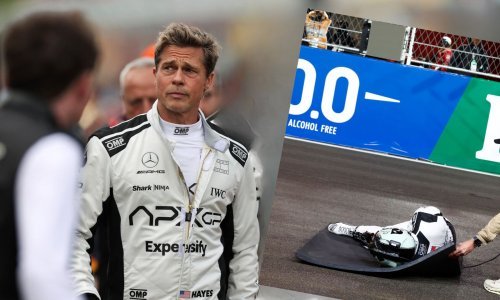 Trenutak u kojem je sve stalo: Brad Pitt se 'onesvijestio' na stazi Formule 1