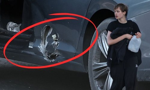 Shiloh Jolie-Pitt snimljena nakon treninga; rupa na njezinom automobilu povlači pitanja