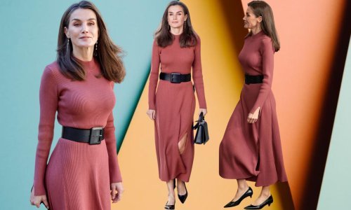 Ove sezone nose se pletene haljine, a kraljica Letizija pronašla je najljepšu