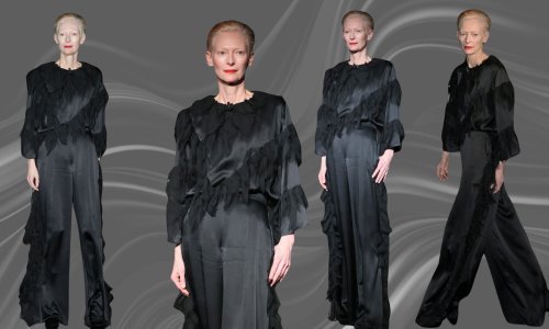 Kraljica modne avangarde u tako jednostavnoj, ali moćnoj kombinaciji