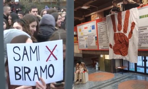 Pobunu u Novom Sadu sad vode učenici i studenti: Ravnatelj zvao policiju da privodi na satu!