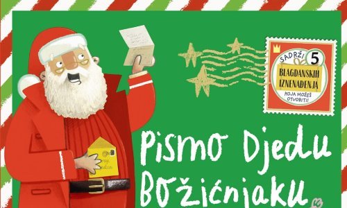 Poklanjamo slikovnicu 'Pismo Djedu Božićnjaku'