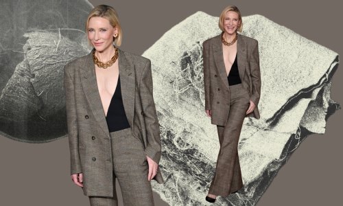 Zavodljivi top umjesto košulje: Cate Blanchett opet ima fantastičan stajling
