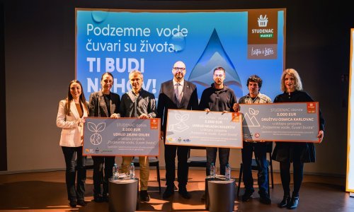 Studenac donirao 15 tisuća eura ekološkim udrugama koje brinu o podzemnim vodama