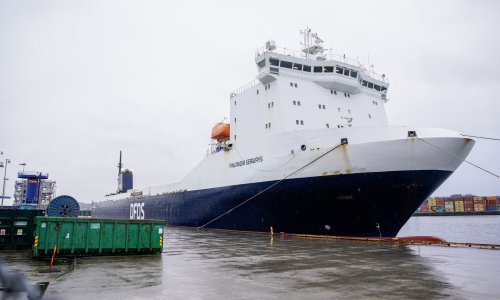 Nasukao se brod pun oružja: Plovio je prema bazi kroz koju ide pomoć Ukrajini