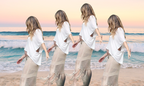 Gisele Bündchen pokazuje svoj sve veći trudnički trbuh u chic suknji