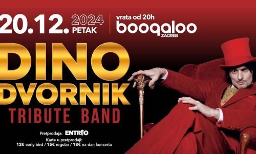 Vodimo vas u Boogaloo na koncert službenog tribute banda Dine Dvornika osnovanog na inicijativu Danijele Dvornik