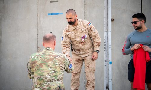 Hrvatski vojnik pobjedio u NATO-voj utrci u Bagdadu