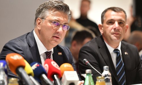 Plenković: 'Jedini istinski kandidati su Primorac i Milanović'