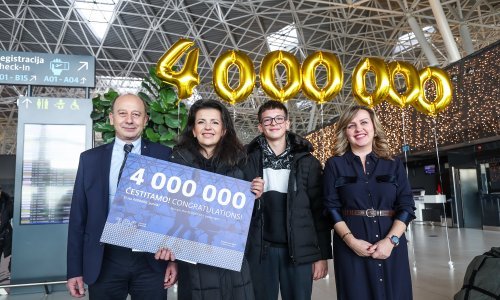 Broj putnika u Hrvatskim zračnim lukama u porastu: Rekorder je Zagreb