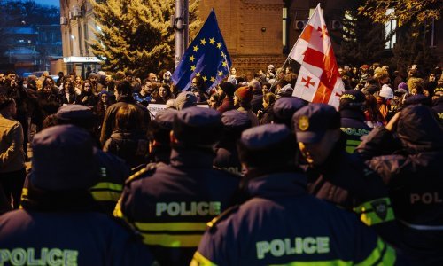 Prosvjed u Gruziji ne staje niti na Božić: 'Molim za skoro oslobađanje svih političkih zatvorenika'
