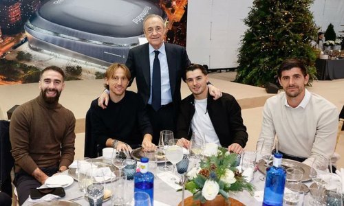 Luka Modrić bio je zvijezda božićnog ručka Reala, no svi su se pitali gdje je nestao Mbappe