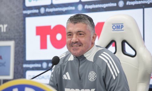 Golobradi Gattuso najavio derbi s Rijekom i obećao: Ako Hajduk bude prvak opet se brijemo!