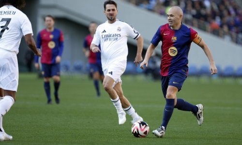 Legende Barce i Reala na oproštaju Andresa Inieste; stigli su Xavi, Rivaldo, Roberto Carlos, Casillas