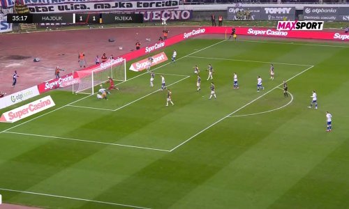 Najosporavaniji igrač postaje junak Hajduka; pogledajte i drugi njegov gol protiv Rijeke