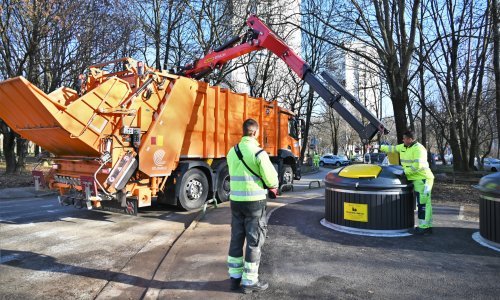 Grad Zagreb: Krenula ugradnja polupodzemnih spremnika