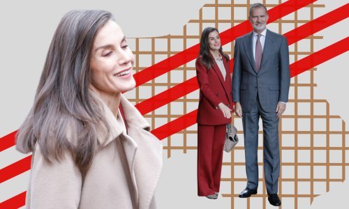 S novim odijelom i vintage torbicom: Kraljica Letizia plijenila elegancijom