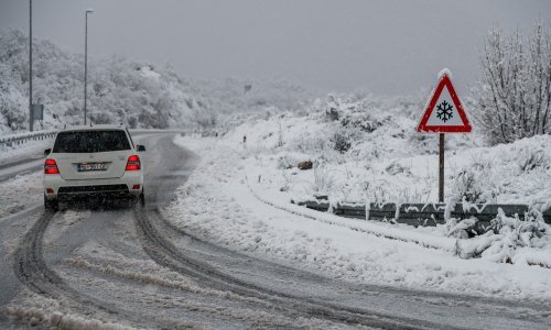 HAK: U Gorskom kotaru i sjeverozapadnoj Hrvatskoj mjestimice pada snijeg