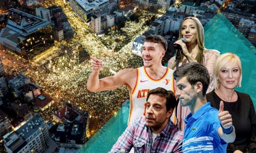 Sportaši, glumci i pjevači protiv Vučića: Zašto studentski prosvjed u Srbiji nije tek još jedna šarena revolucija