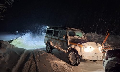 HGSS-ovci deset sati spašavali pacijenta po jakoj mećavi: 'Doveli smo ga na vrijeme'