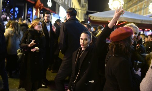 Badnjak u Zagrebu: Pogledajte atmosferu u centru Zagreba