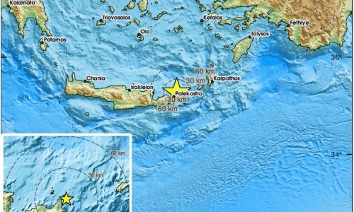 Potres pogodio otok Kretu