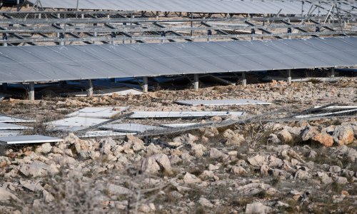 Fotogalerija: Bura uništila jednu od najvećih solarnih elektrana u Hrvatskoj