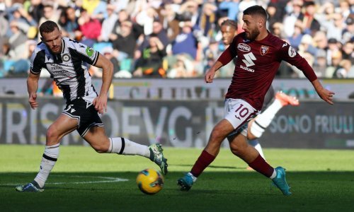 Torino se preokretom u drugom poluvremenu spasio poraza u Udinama