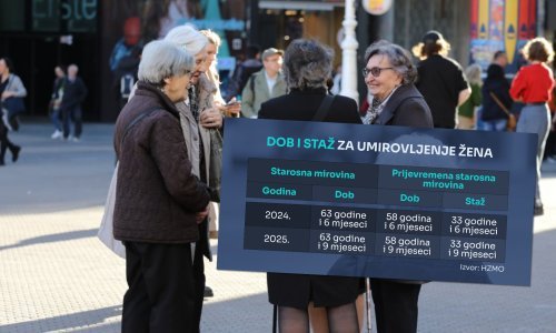 Podiže se dob za umirovljenje žena: Hrvatice će kasnije ići u mirovinu