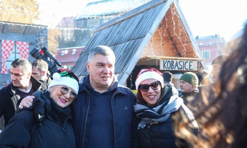 Milanović u Fužinama: 'Tražim podršku da Plenkovića vratimo u ustavne okvire, u korito'