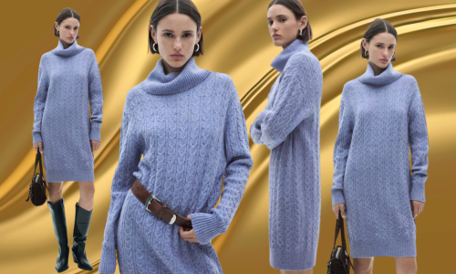 Tako topla i chic: Ova haljina stvorena je za visoke čizme, a košta tek 26 eura