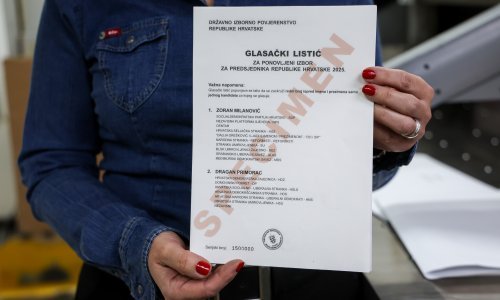 Zadnje pripreme: Krenulo tiskanje glasačkih listića za drugi krug izbora