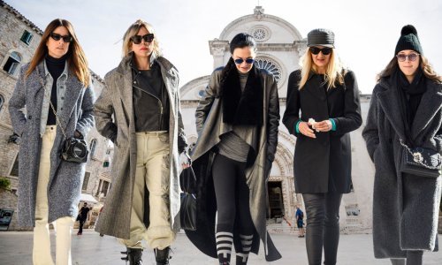 Moda u Šibeniku: Zimski kaputi glavne su zvijezde subotnje špice