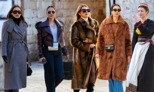 Bunde, kaputi, nošnje: Modno šarenilo na zimskoj špici u Dubrovniku