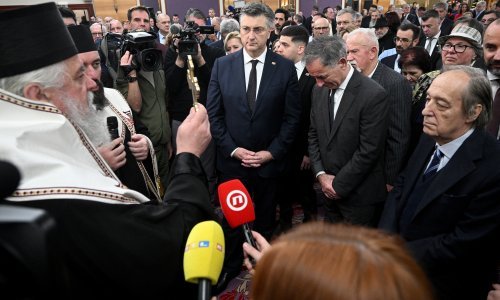Plenković na božićnom prijemu SNV-a: Ovo očekujemo od vlasti u Srbiji